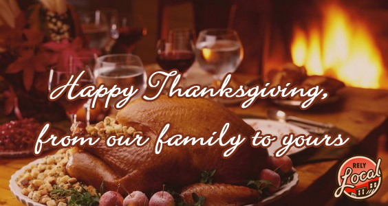Happy Thanksgiving from our family to yours! RelyLocal Victorville